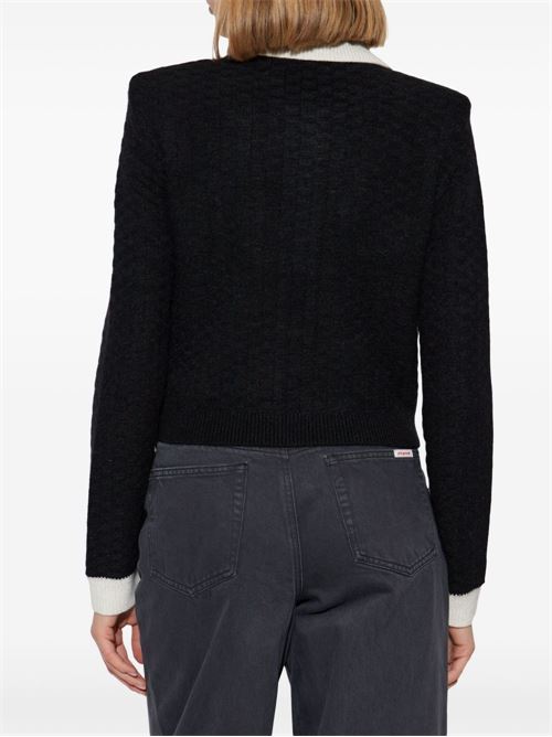 Top con bottoni SELF PORTRAIT | RS25039CBLACK